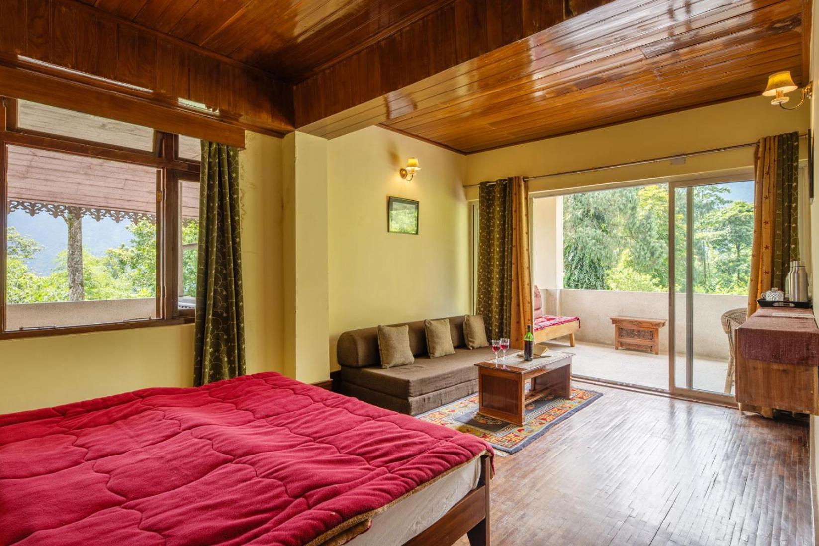 La Ipsing Farm By Stayvista - 3 Bhk Villa With Balcony, Mountain View, Indoor Games, And Pet Friendly Samdong Eksteriør bilde